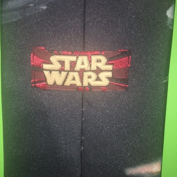 Vintage Star Wars Space Battle Neck Tie, Lucasfilm LTD. Y2K. Ralph Marlin & Co. - Picture 2 of 4